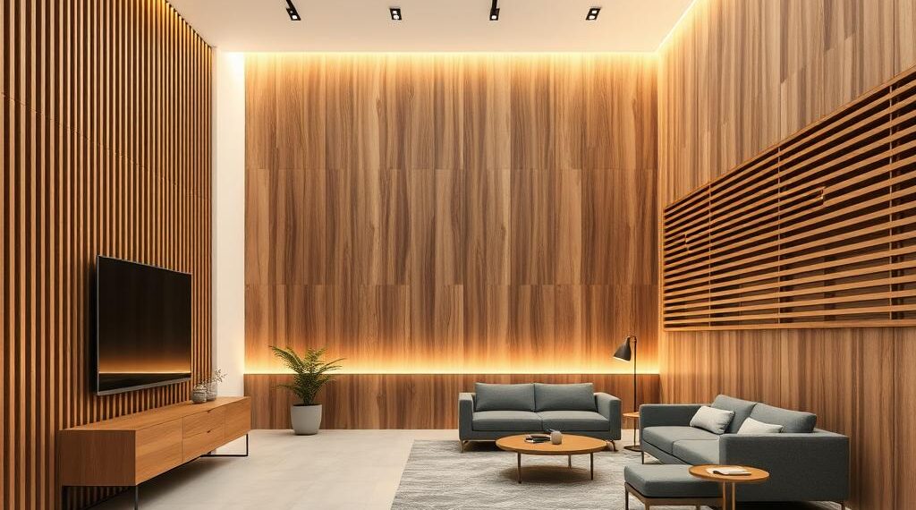 Lamele ścienne – stylowe rozwiązanie do każdego wnętrza Dom i ogród lamele ścienne