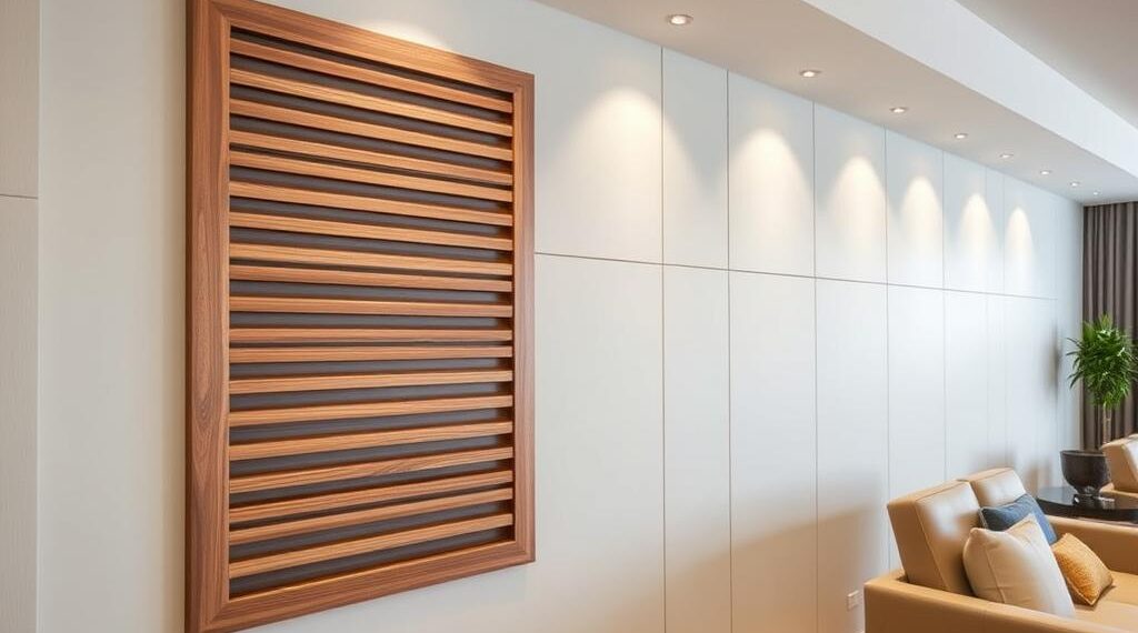 Lamele ścienne na płycie – elegancja i funkcjonalność w aranżacji Dom i ogród lamele ścienne na płycie